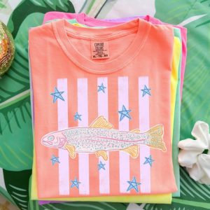 Neon Fish Comfort Colors T-Shirt