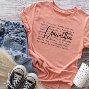Unwritten Bella Canvas Heather Sunset T-Shirt