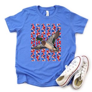Patriotic Duck Bella Canvas T-Shirt