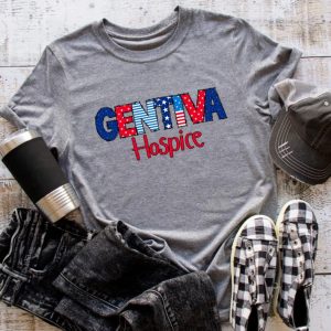 Gentiva Hospice Patriotic Bella Canvas Tee